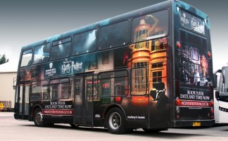 Harry Potter Bus Wrap